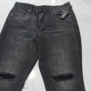 BLANKNYC, The Madison Crop High Rise Zip Up, Women's Denim Jeans, Sz 31